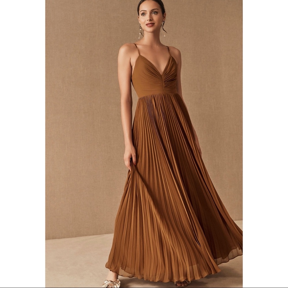 Fame and Partners Quinn Dress Rust